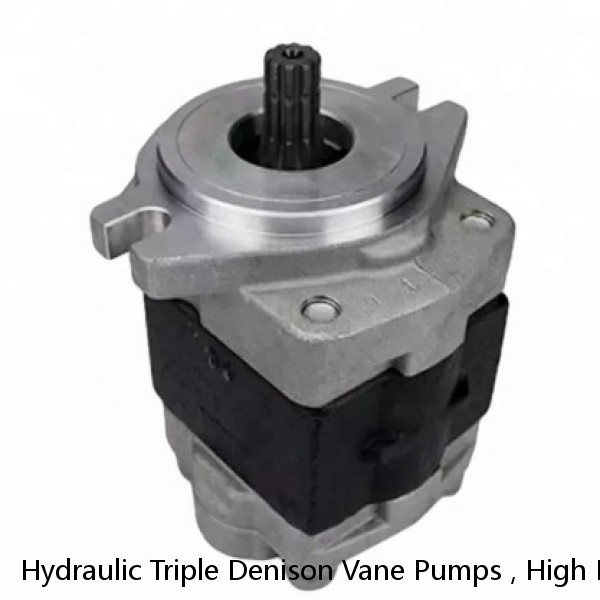 Hydraulic Triple Denison Vane Pumps , High Pressure Vane Pump For Mobile #1 small image